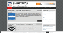 Desktop Screenshot of chimpytech.com